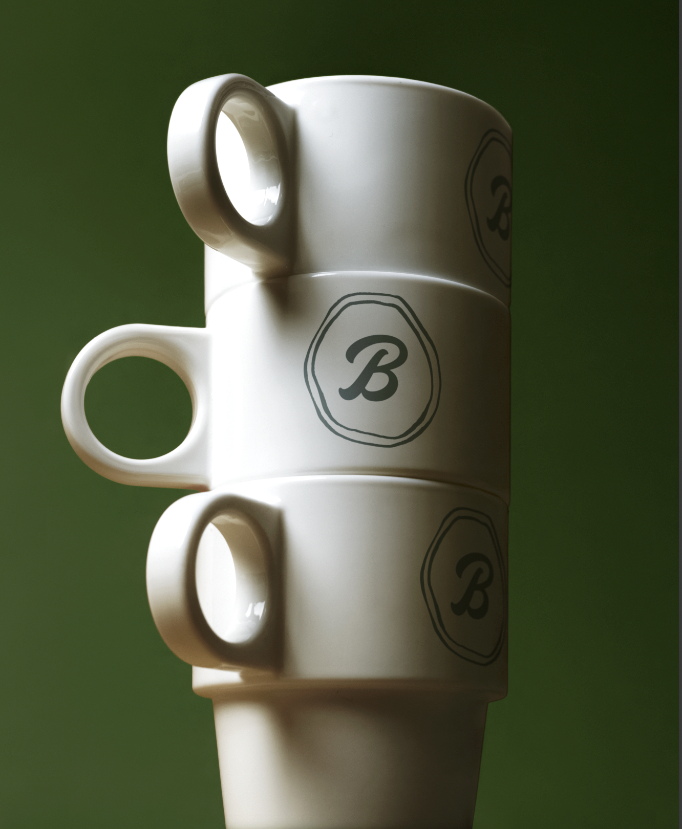 Best Italian monogram on an espresso mug