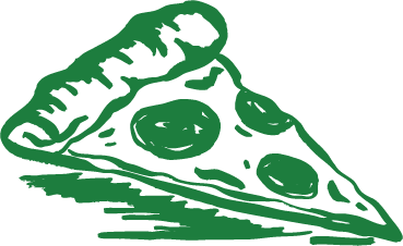Pizza slice illustration